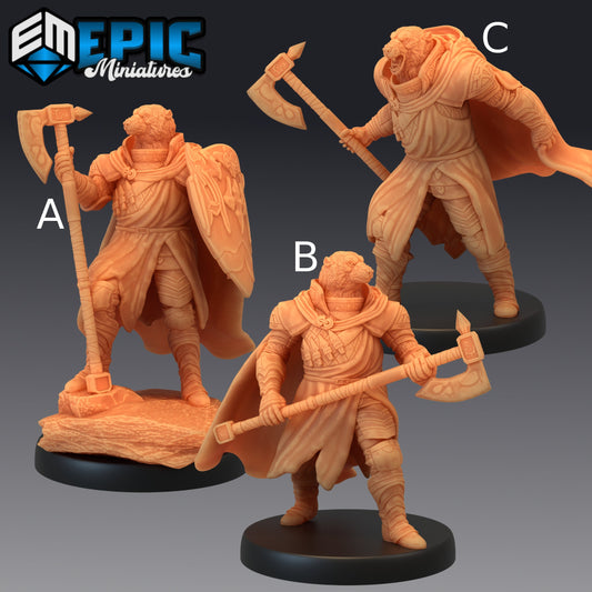Polar Bear Paladin - Epic Miniatures 