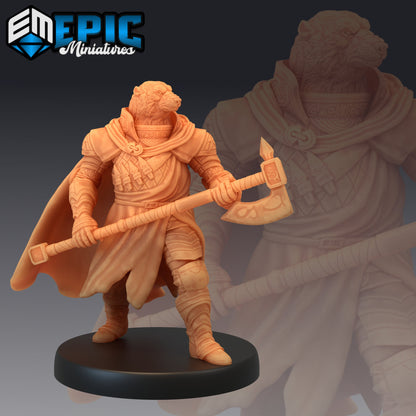 Polar Bear Paladin - Epic Miniatures 