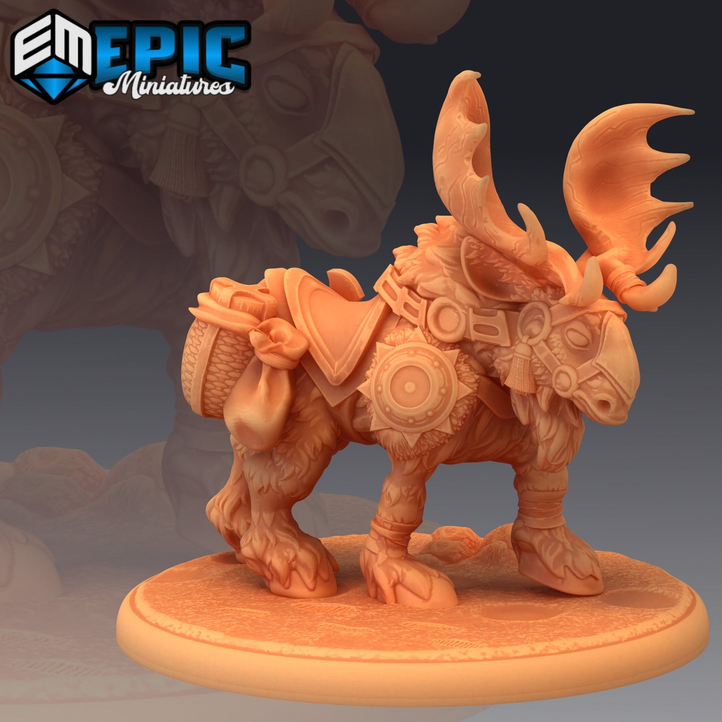Snow Moose - Epic Miniatures 
