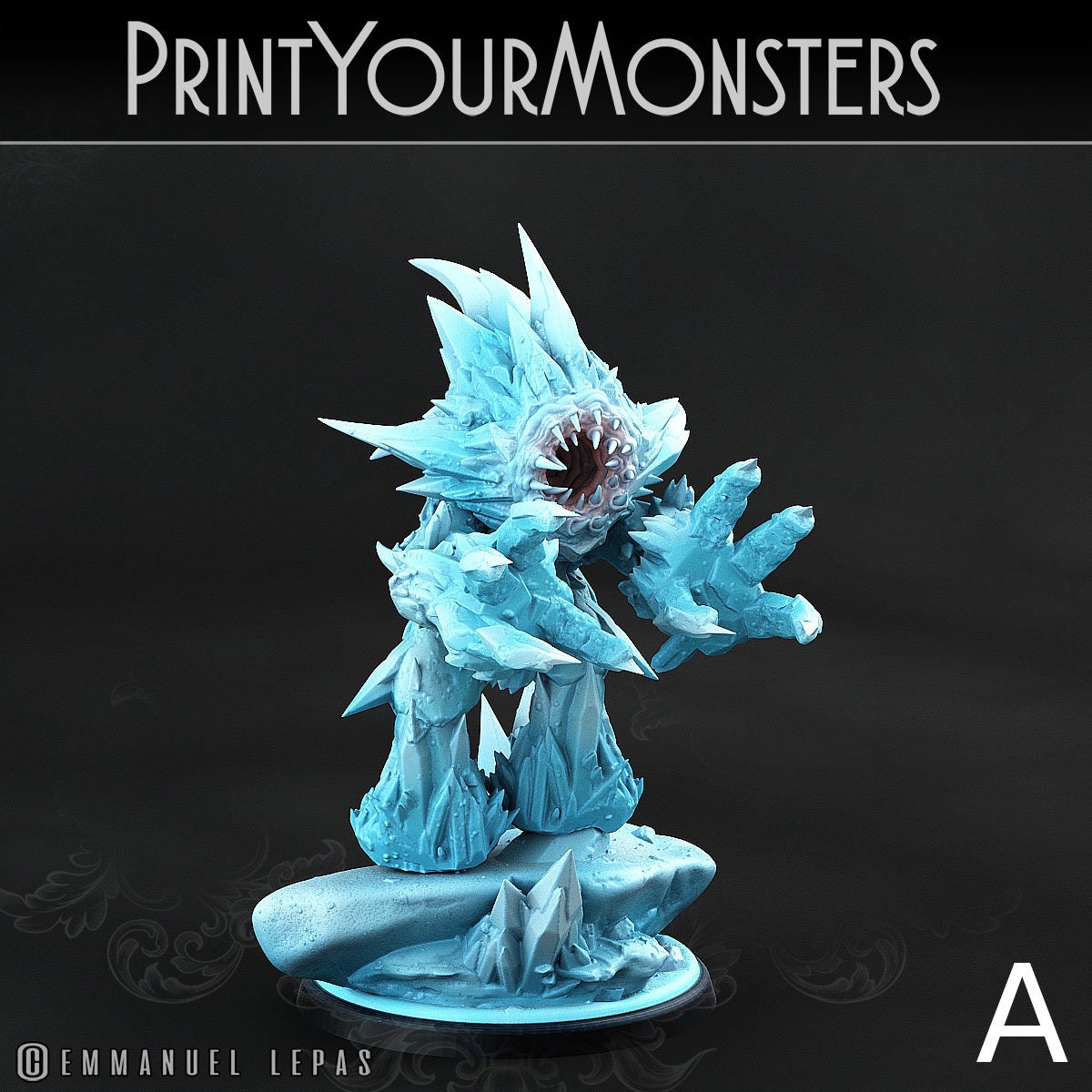 Ice Creatures - Print Your Monsters 