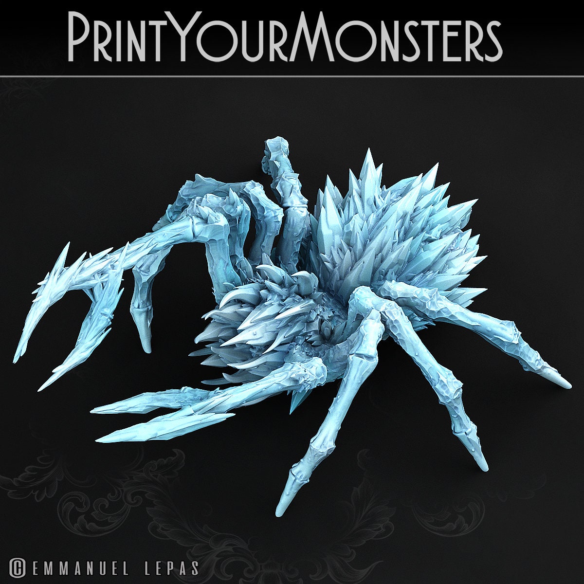 Rimethorn Spider - Print Your Monsters 