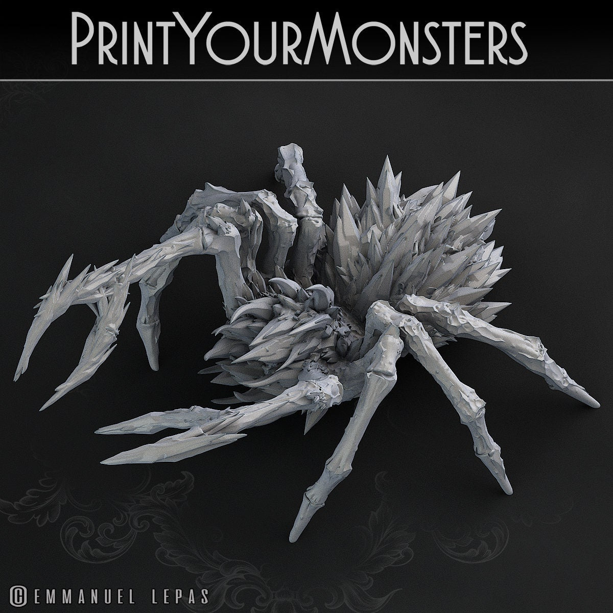 Rimethorn Spider - Print Your Monsters 