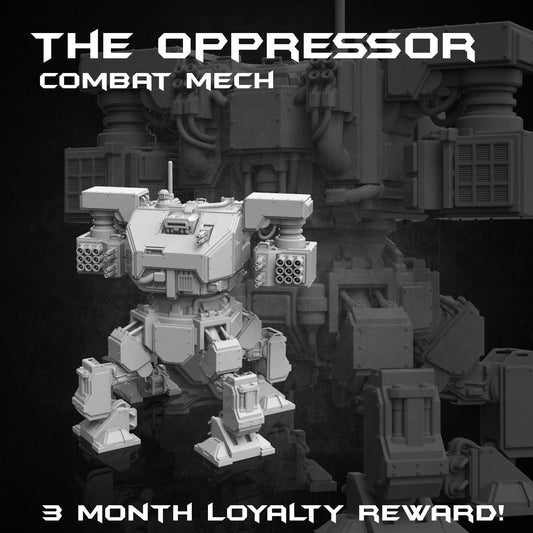 The Oppressor, Comabt Mech - Print Minis 