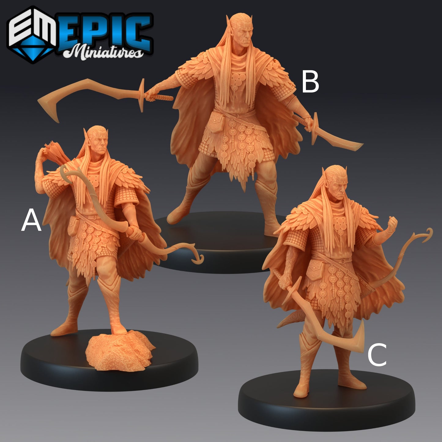 Fey Summer Elf - Epic Miniatures 