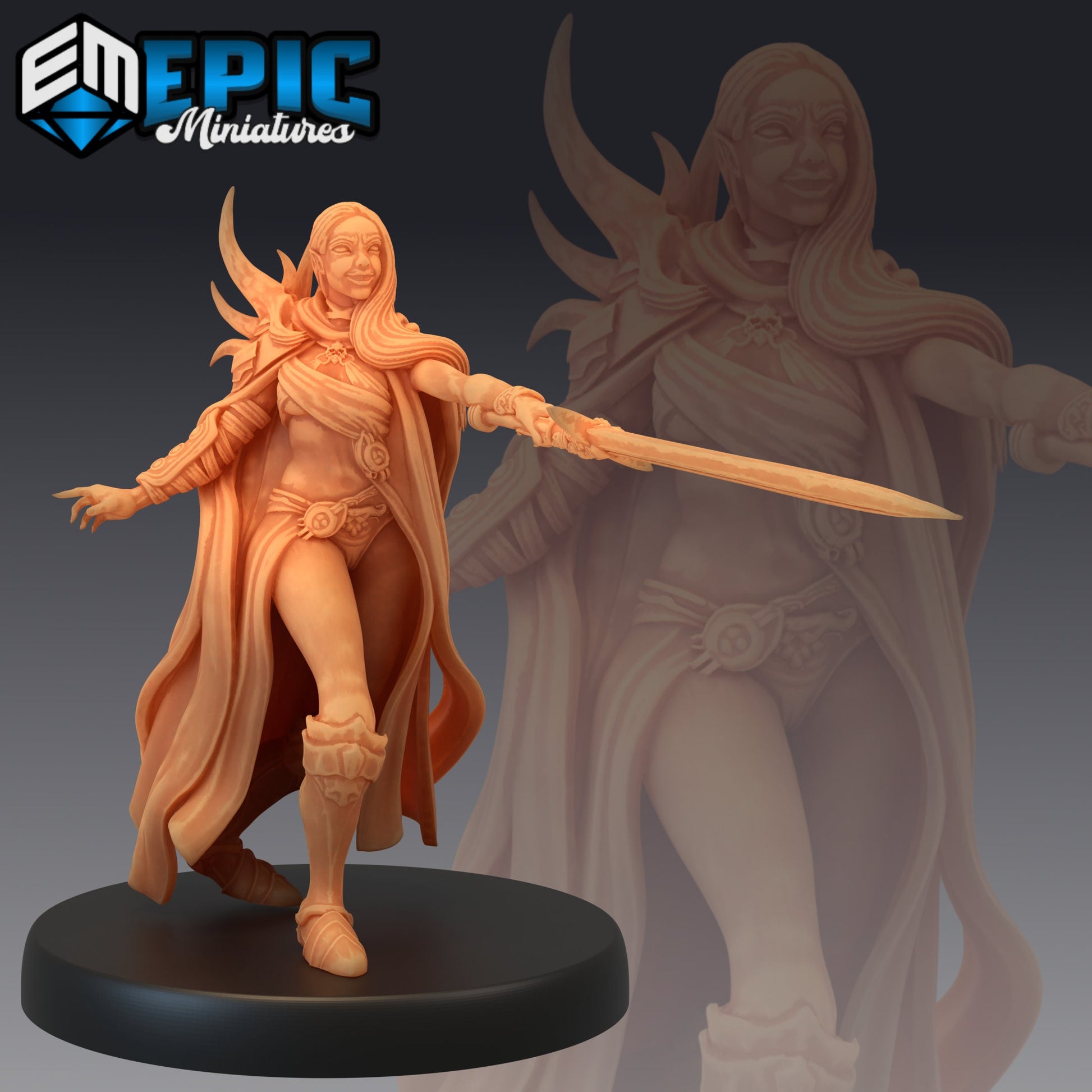 Sadist Elf - Epic Miniatures 