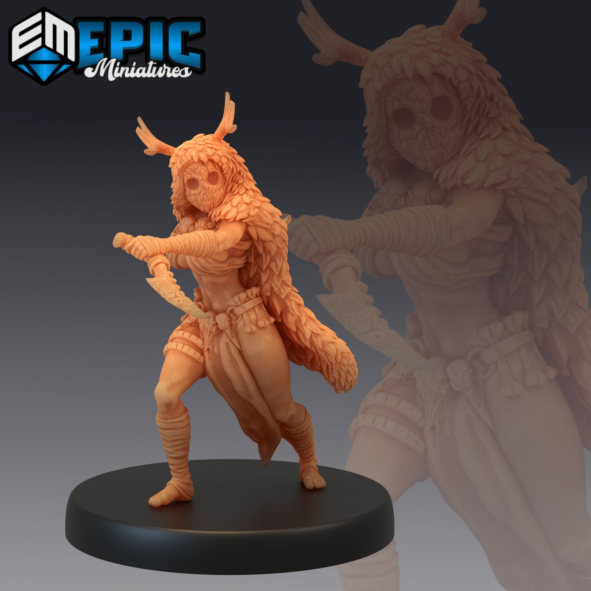 Wood Mask Tribe - Epic Miniatures 