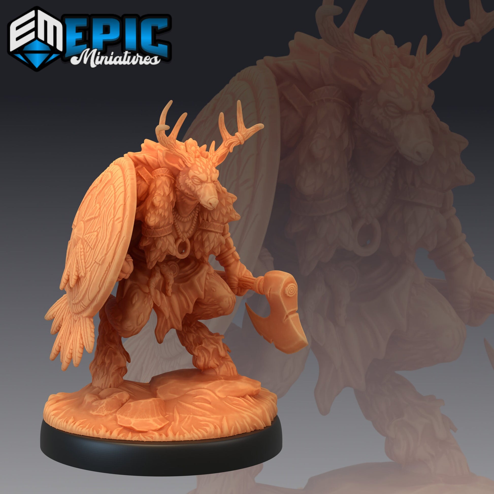 Deer Folk - Epic Miniatures 
