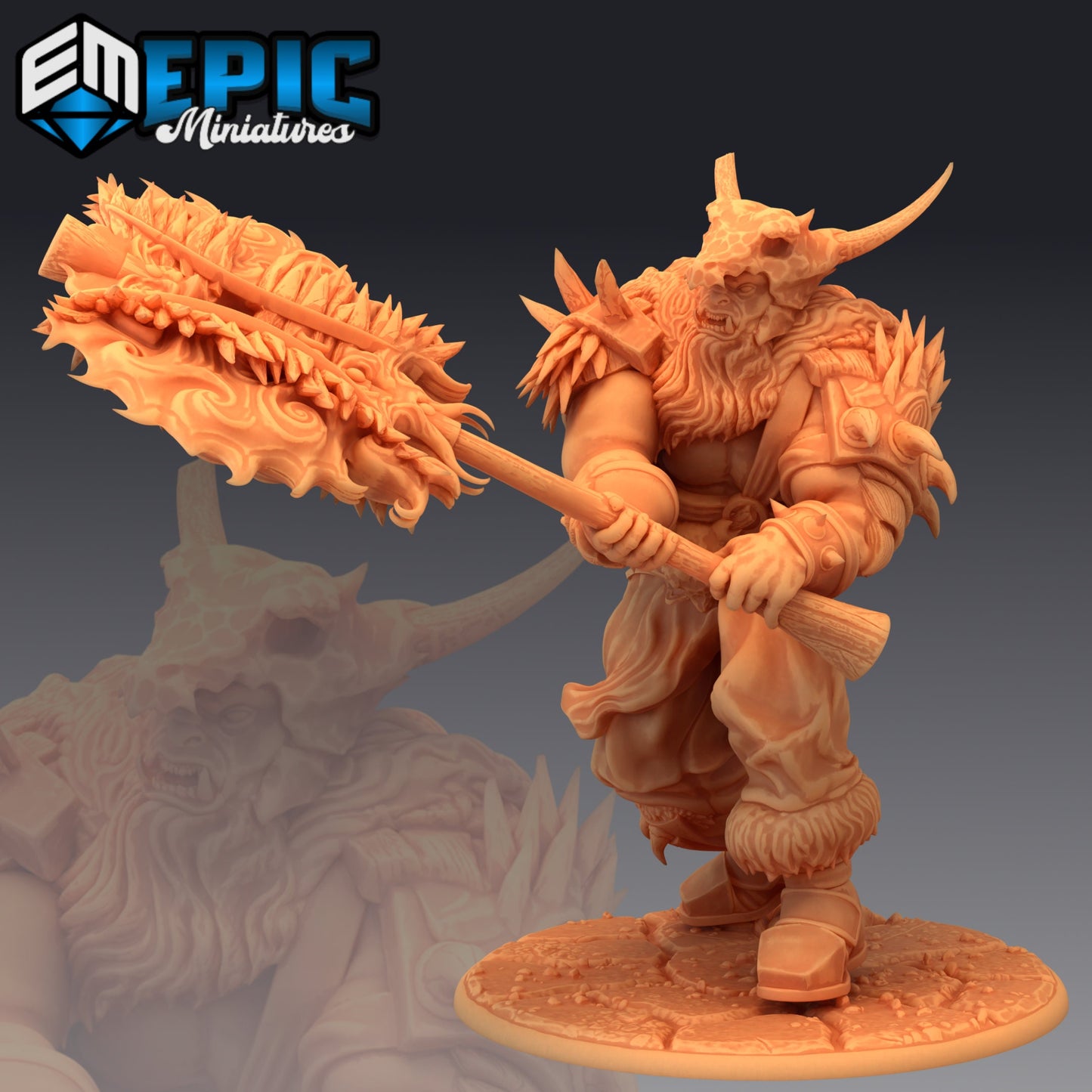 Frost Giant Warrior - Epic Miniatures 