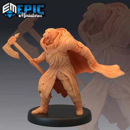 Polar Bear Paladin - Epic Miniatures 