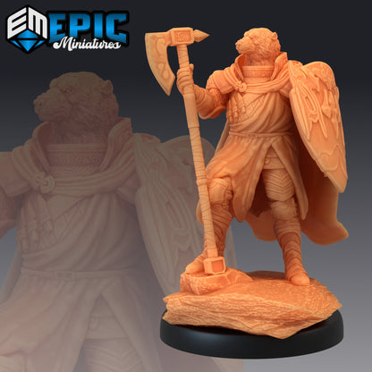 Polar Bear Paladin - Epic Miniatures 