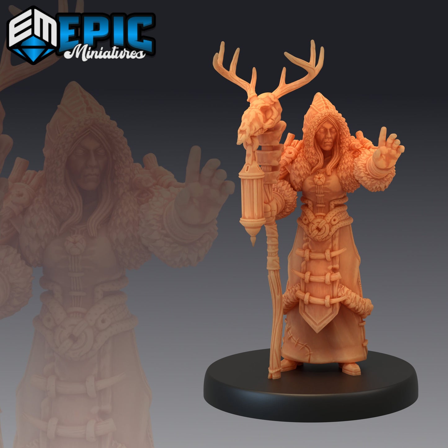 Winter Shaman - Epic Miniatures 