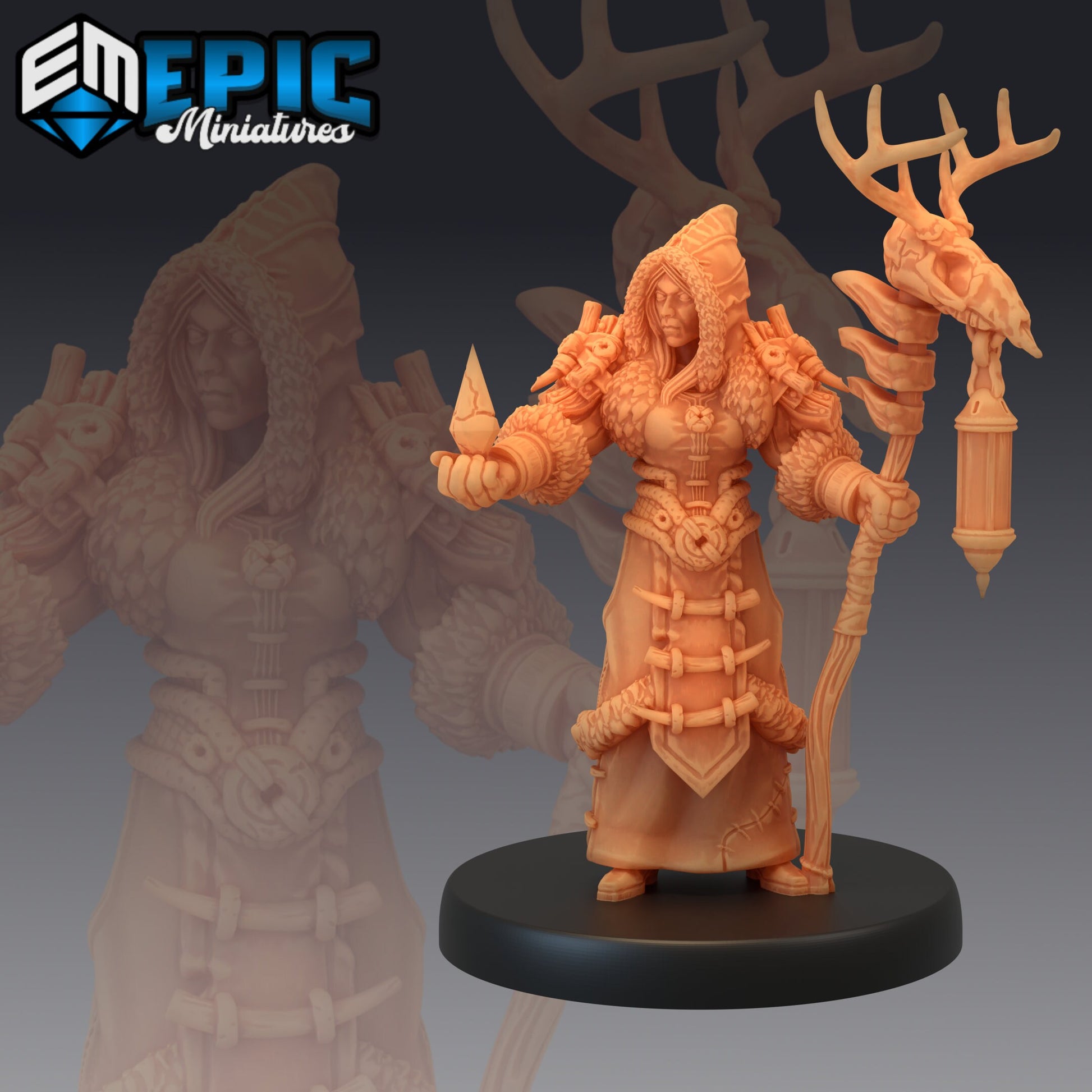 Winter Shaman - Epic Miniatures 