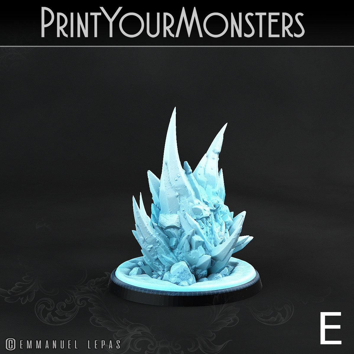Ice Creatures - Print Your Monsters 