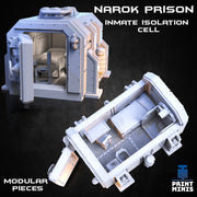 Narok Prison Isolation Cell Modular Terrain - Print Minis 