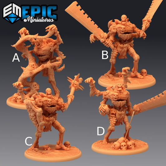 Human Bone Golem - Epic Miniatures 