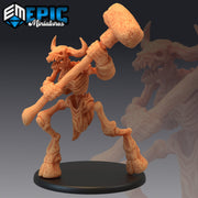 Minotaur Skeleton - Epic Miniatures 