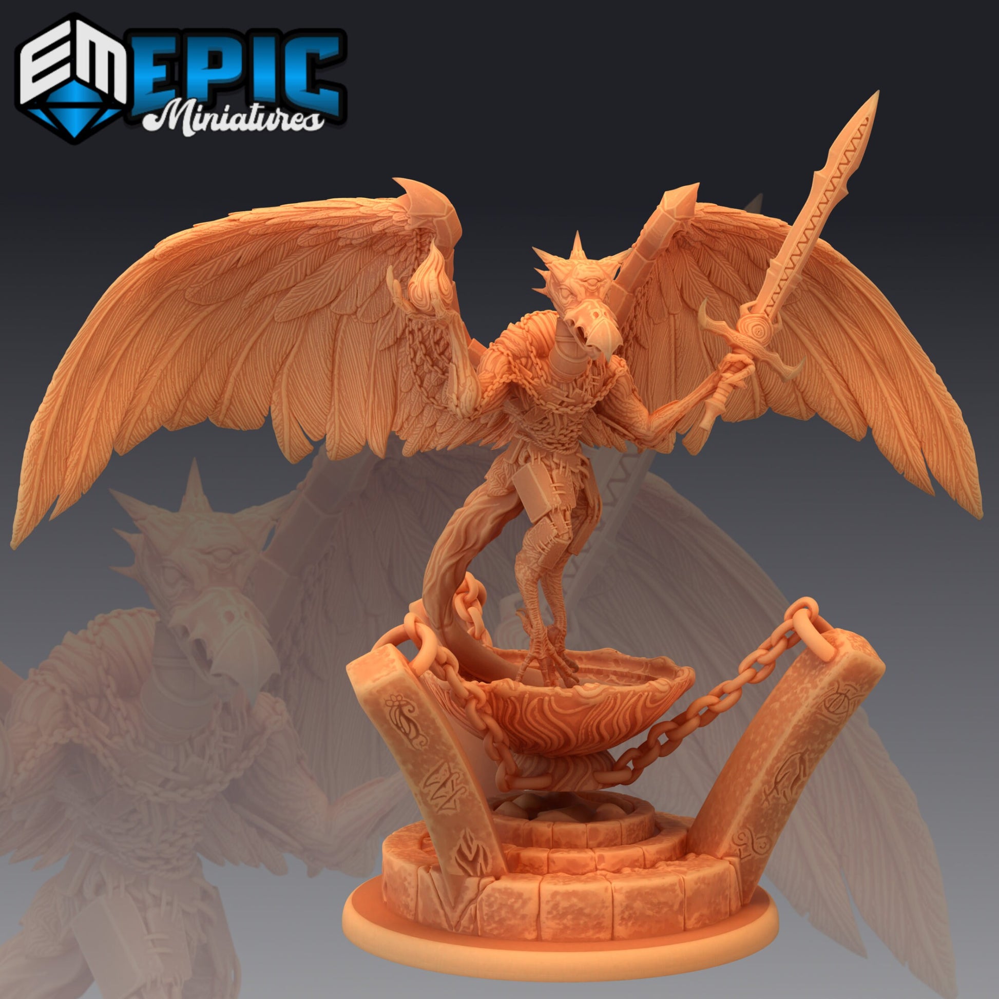 Vulture Demon - Epic Miniatures 