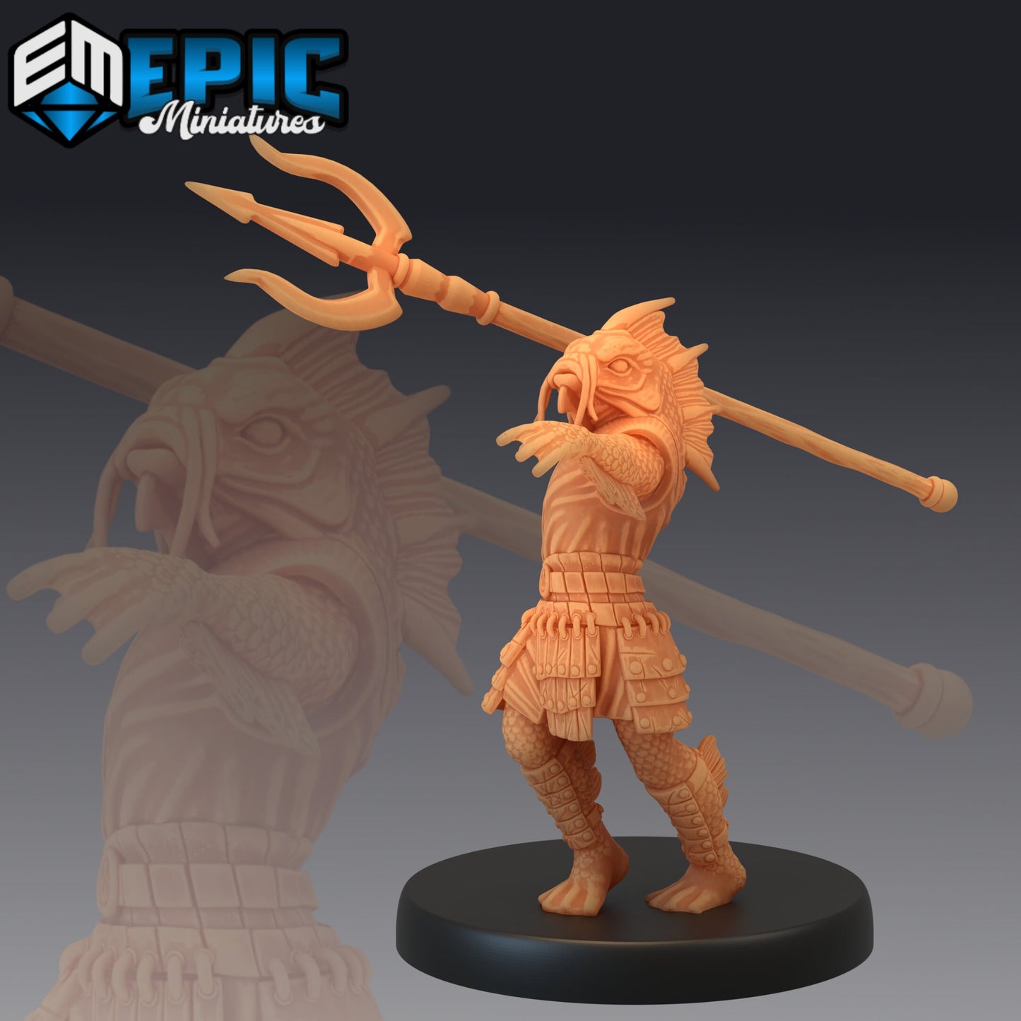 Fish Folk Tribe - Epic Miniatures 