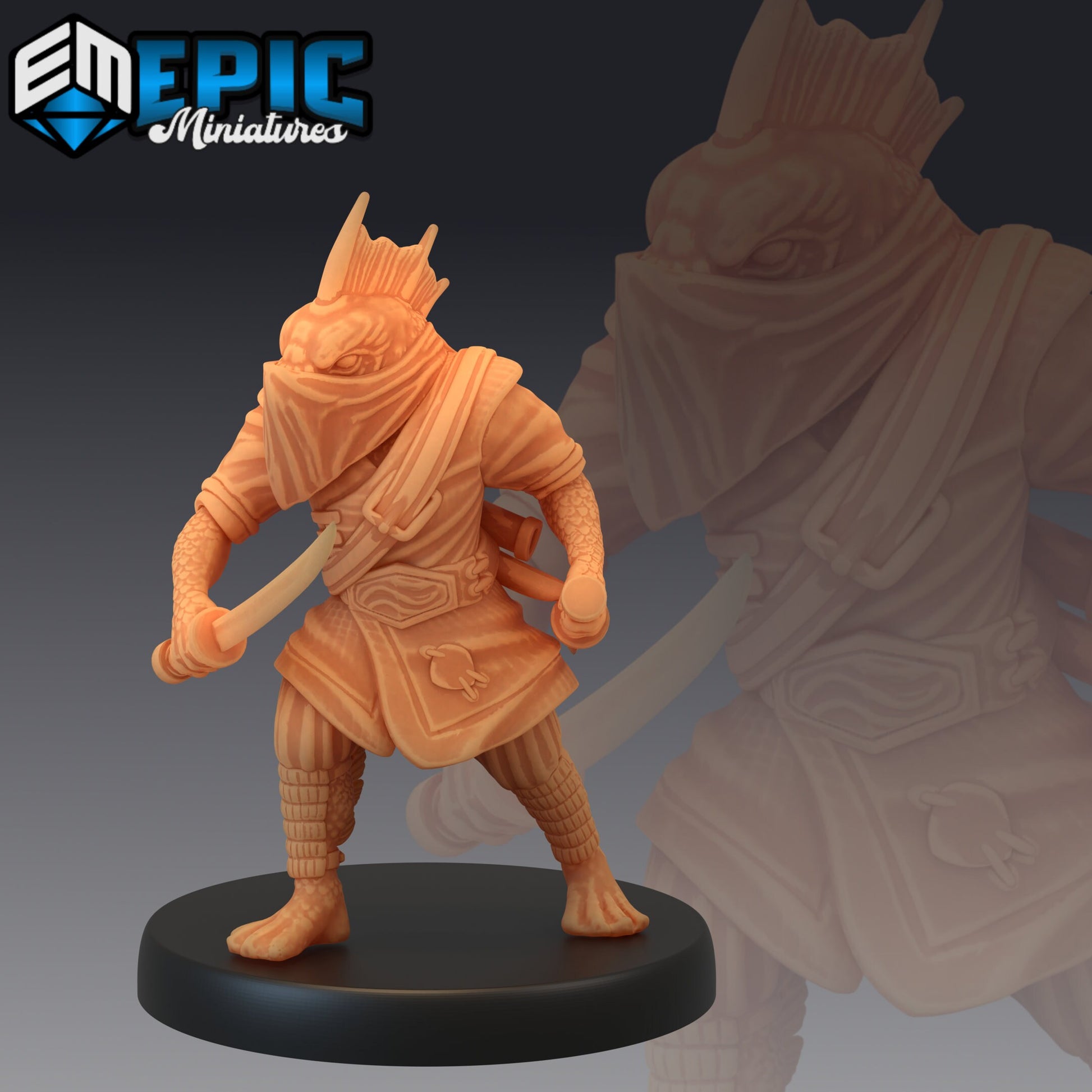 Fish Folk Tribe - Epic Miniatures 
