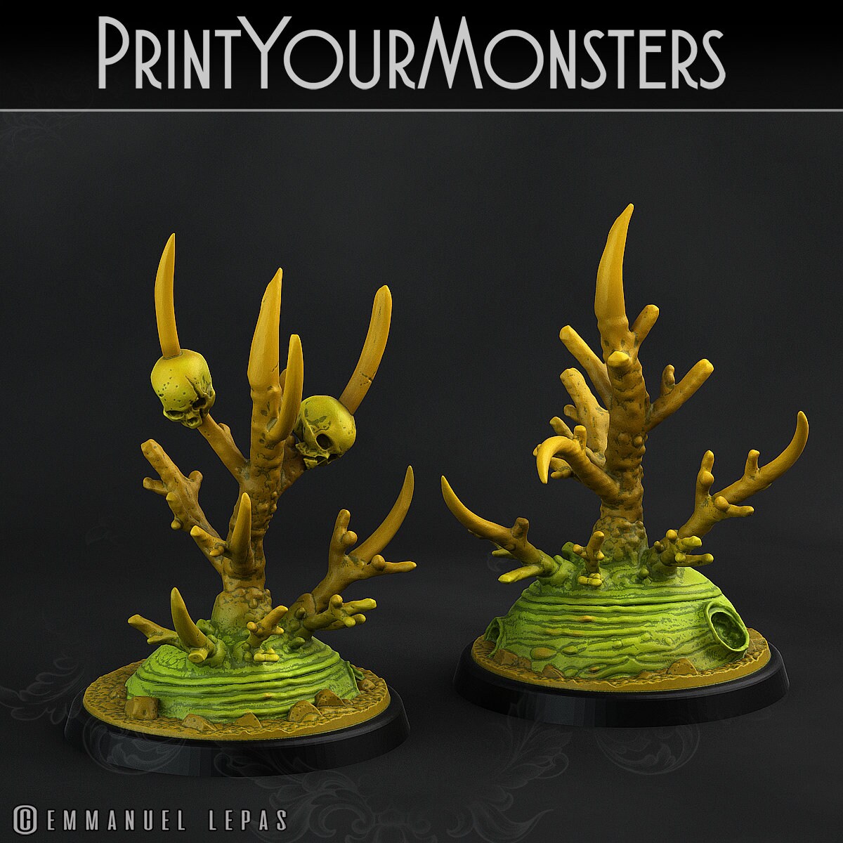 Deathorn Bush - Print Your Monsters 