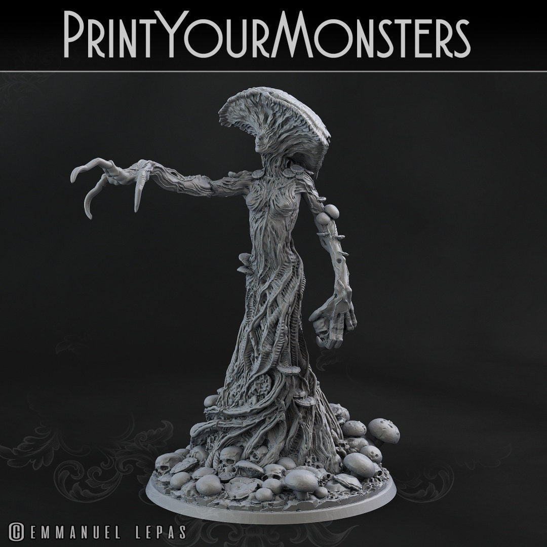 Mushroom Queen - Print Your Monsters 