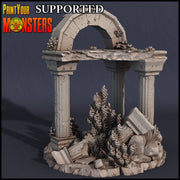 Darkwater Ruined  Temple - Print Your Monsters 