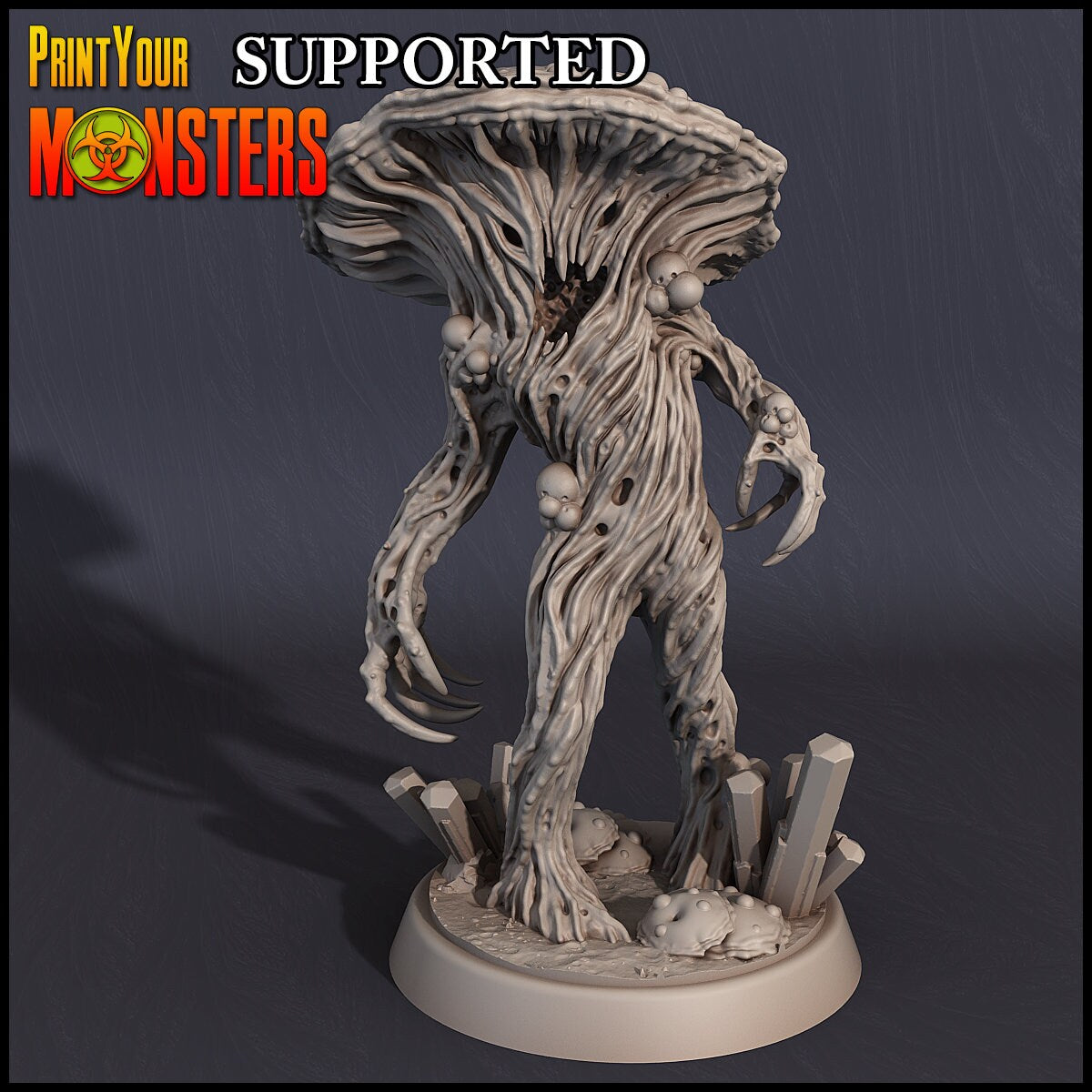 Grotto Fungi Warriors - Print Your Monsters 