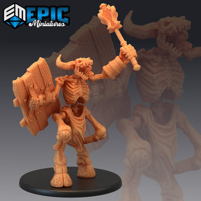 Minotaur Skeleton - Epic Miniatures 