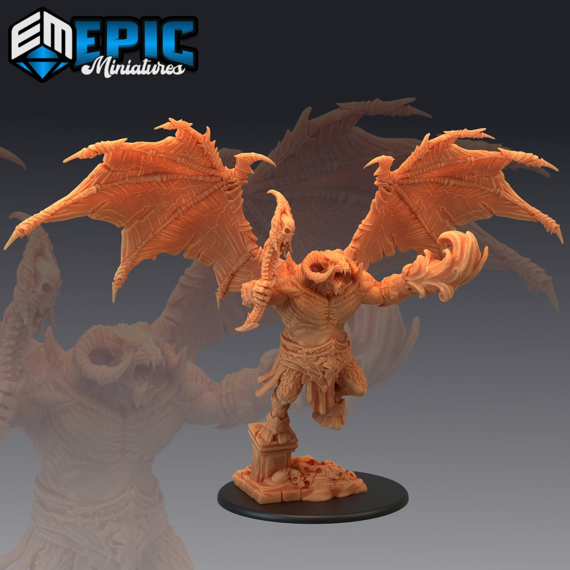 Orc Demon Lord - Epic Miniatures 