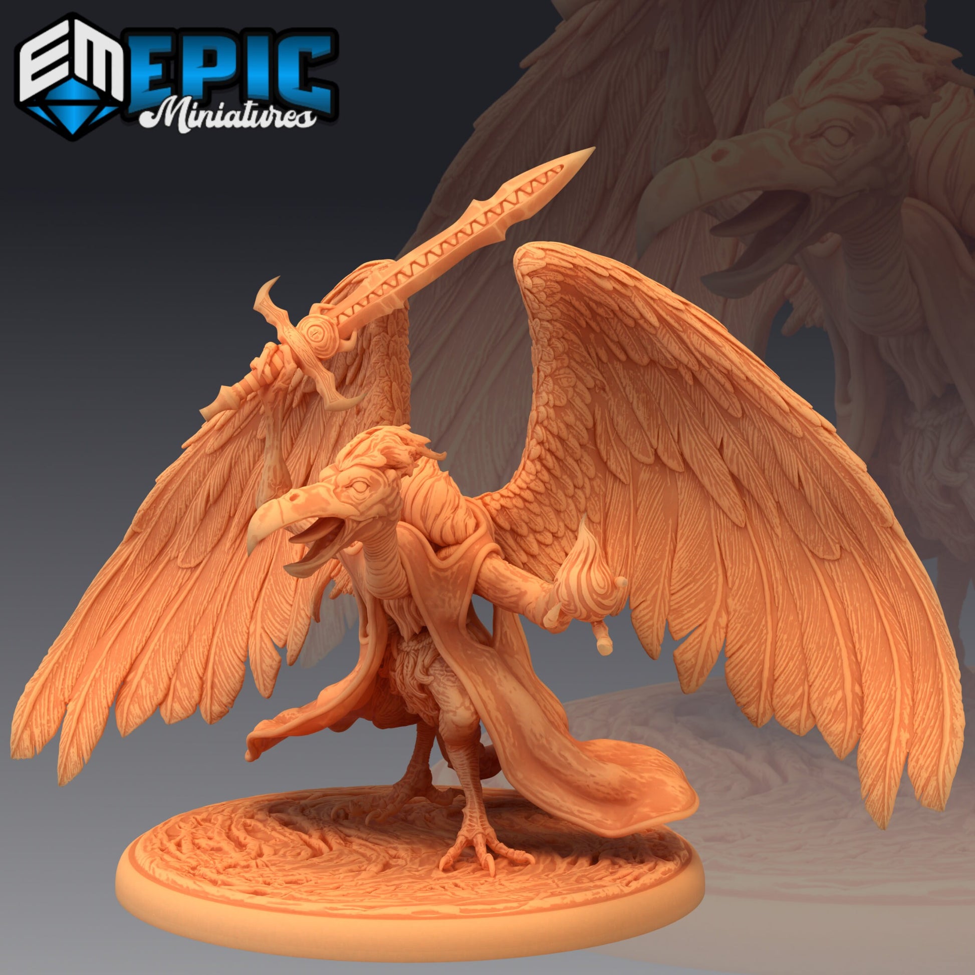 Vulture Demon - Epic Miniatures 