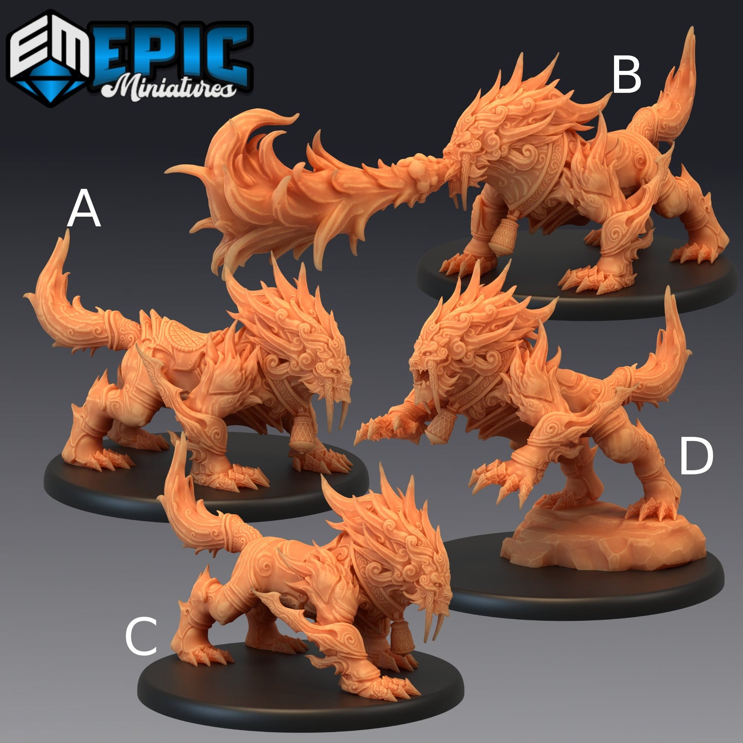 Guardian Fuu Tiger - Epic Miniatures 