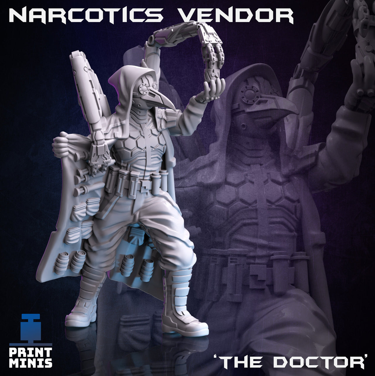 Narcotics Vendor - Print Minis