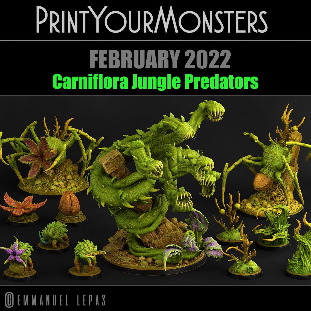 Whipfang Vines - Print Your Monsters 