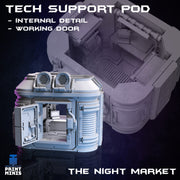 Tech Pod Modular Terrain - Print Minis 