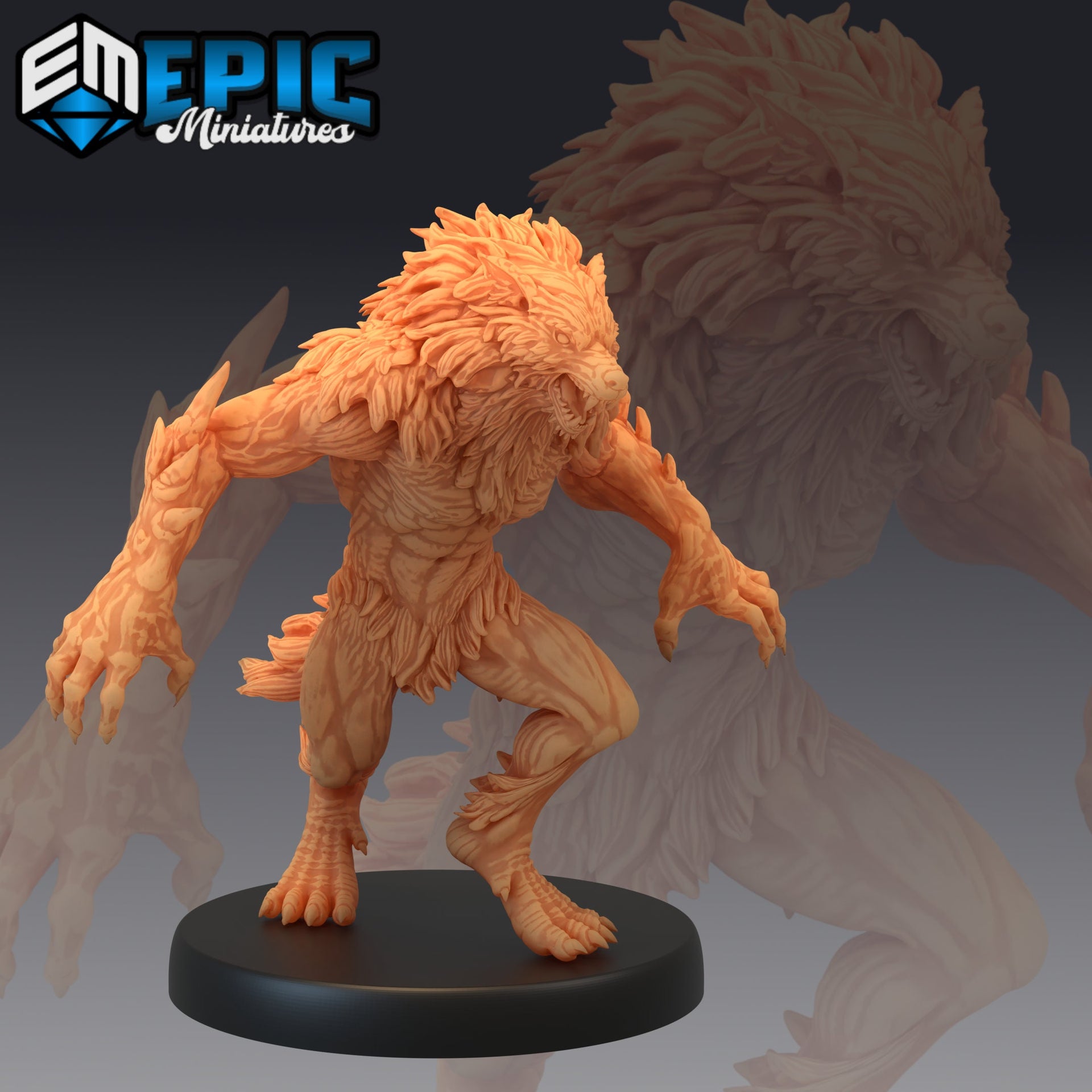 Werewolf Brute - Epic Miniatures 