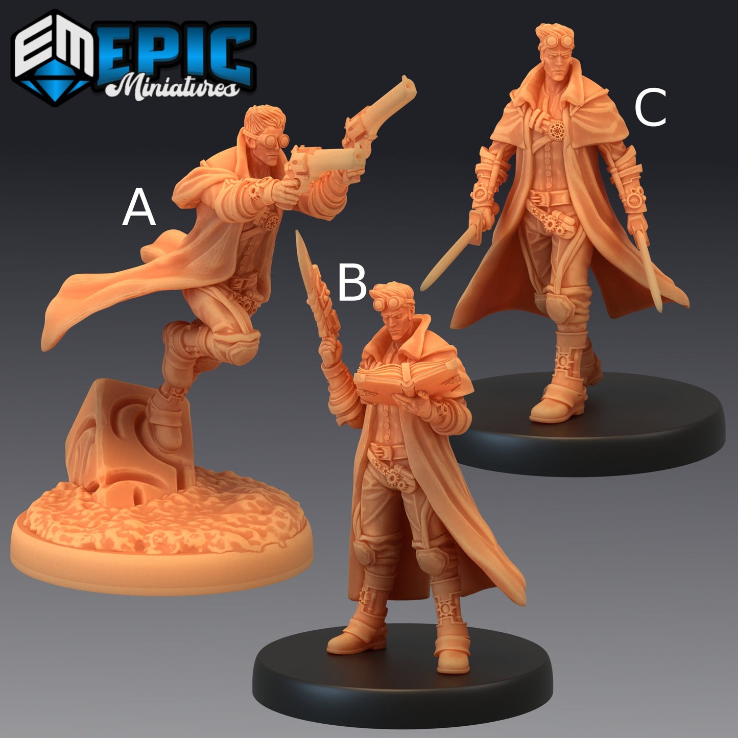 Adventurer Isaac - Epic Miniatures 