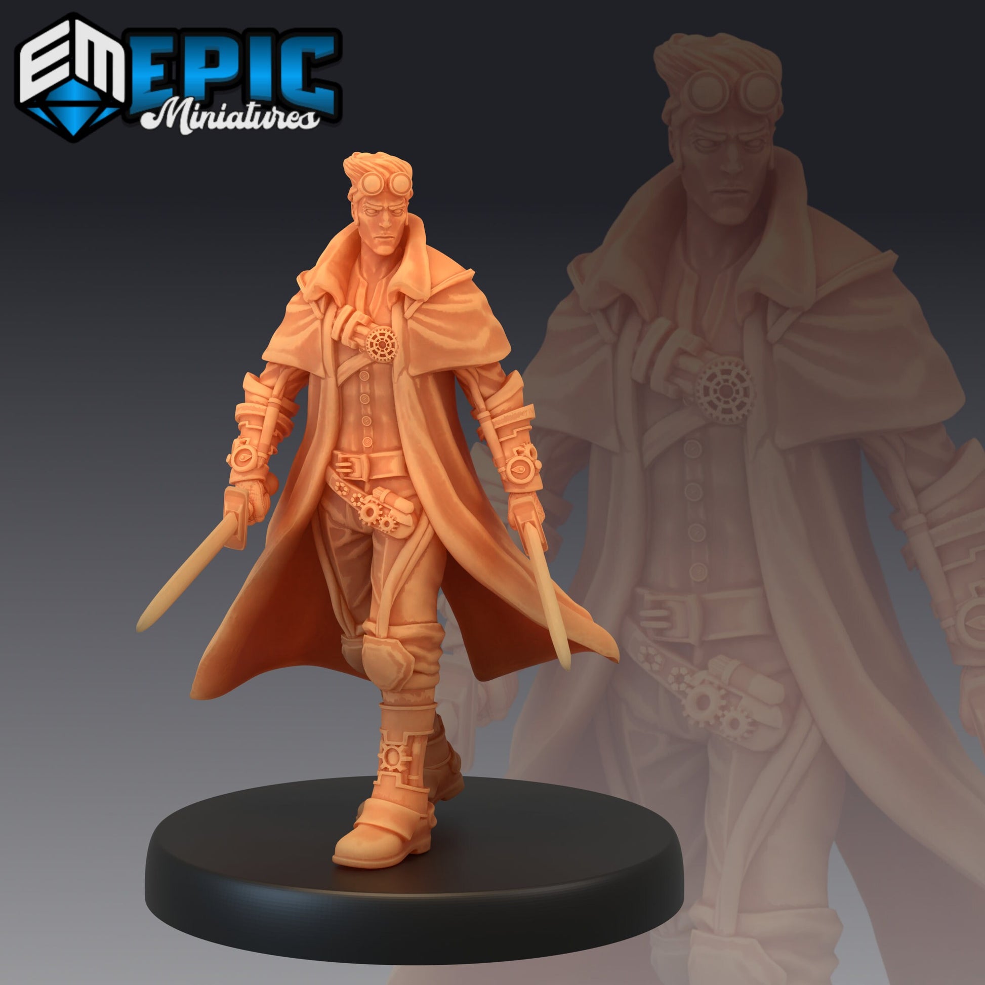Adventurer Isaac - Epic Miniatures 