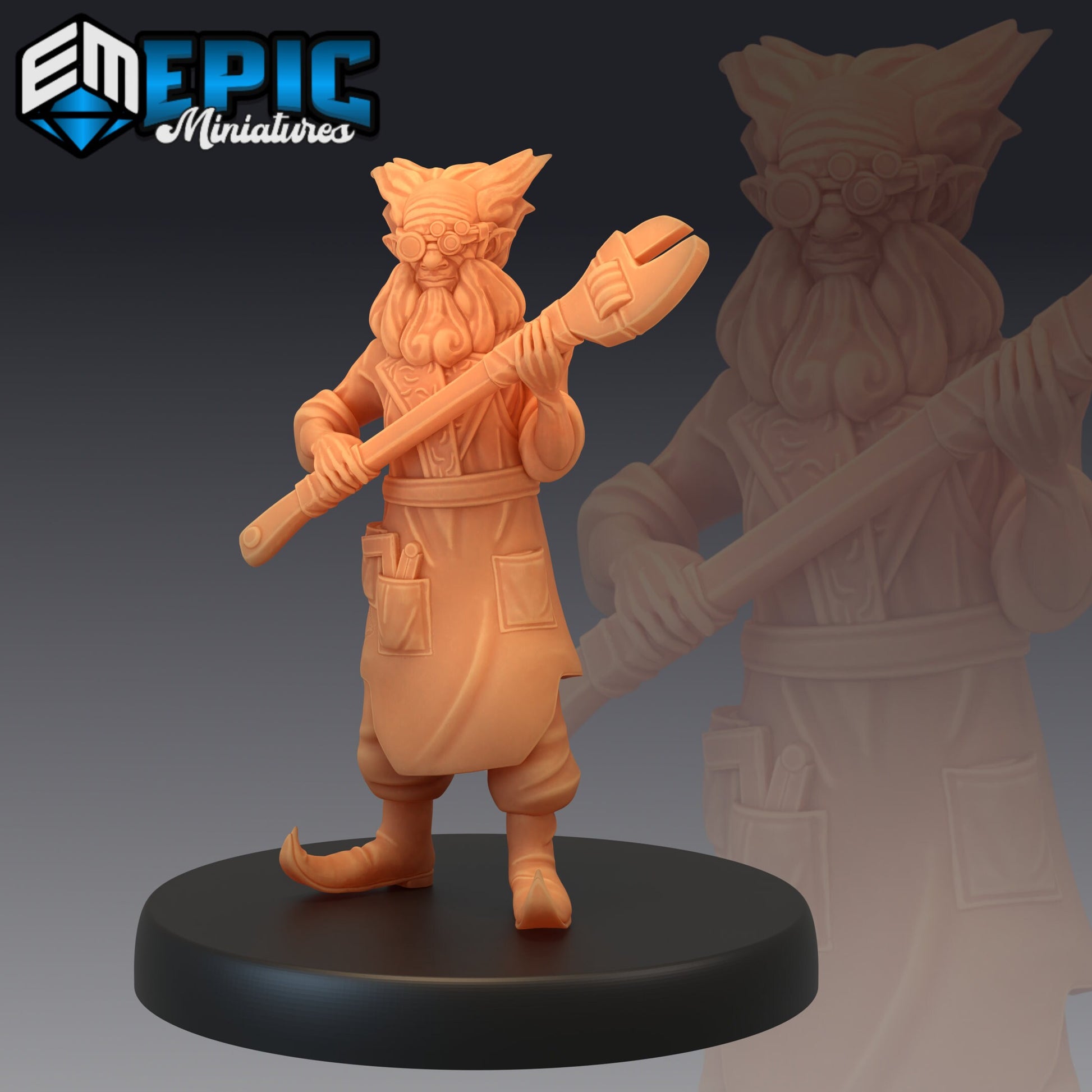 Halfing Inventor - Epic Miniatures 