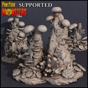 Fungus Grotto Scenary - Print Your Monsters 