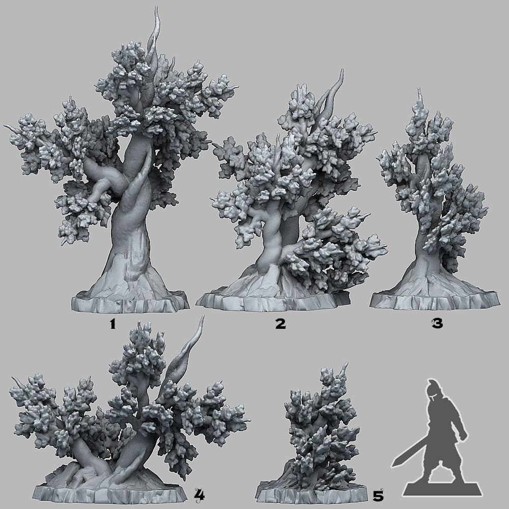 Angervine Trees  Scatter Terrain - Fantastic Plants and Rocks 