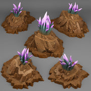 Crown of the Desert Scatter Terrain - Fantastic Plants and Rocks 
