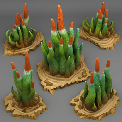 Poisonous Feeler Cactus Scatter Terrain - Fantastic Plants and Rocks 