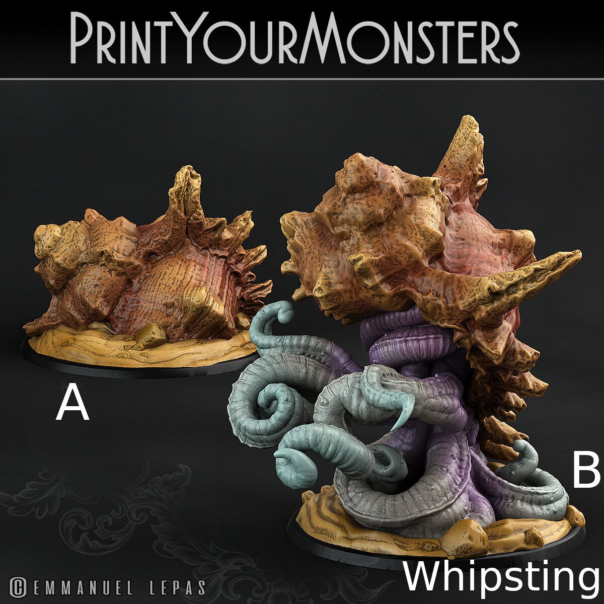Assassin Octopus - Print Your Monsters 