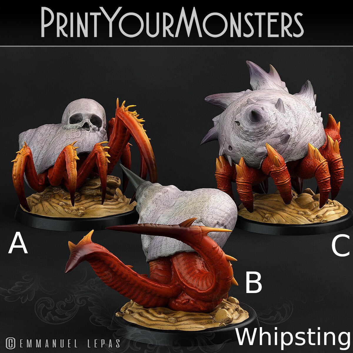 Snails - Print Your Monsters 