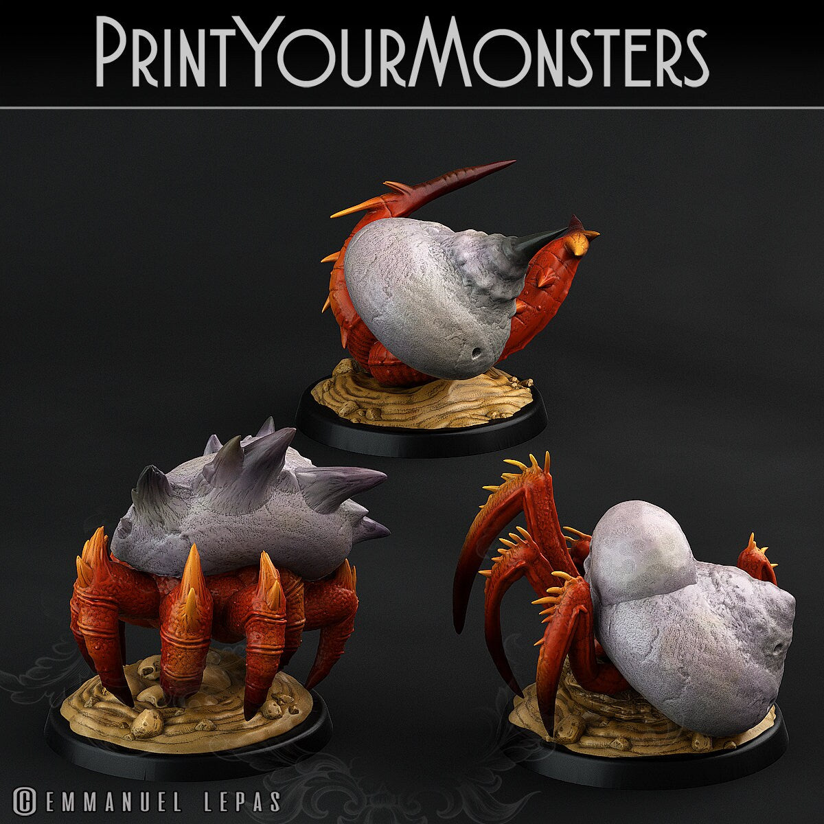 Snails - Print Your Monsters 