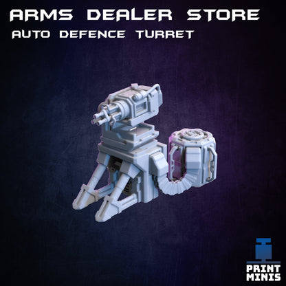 Arms Dealer Vendor Modular Terrain - Print Minis 