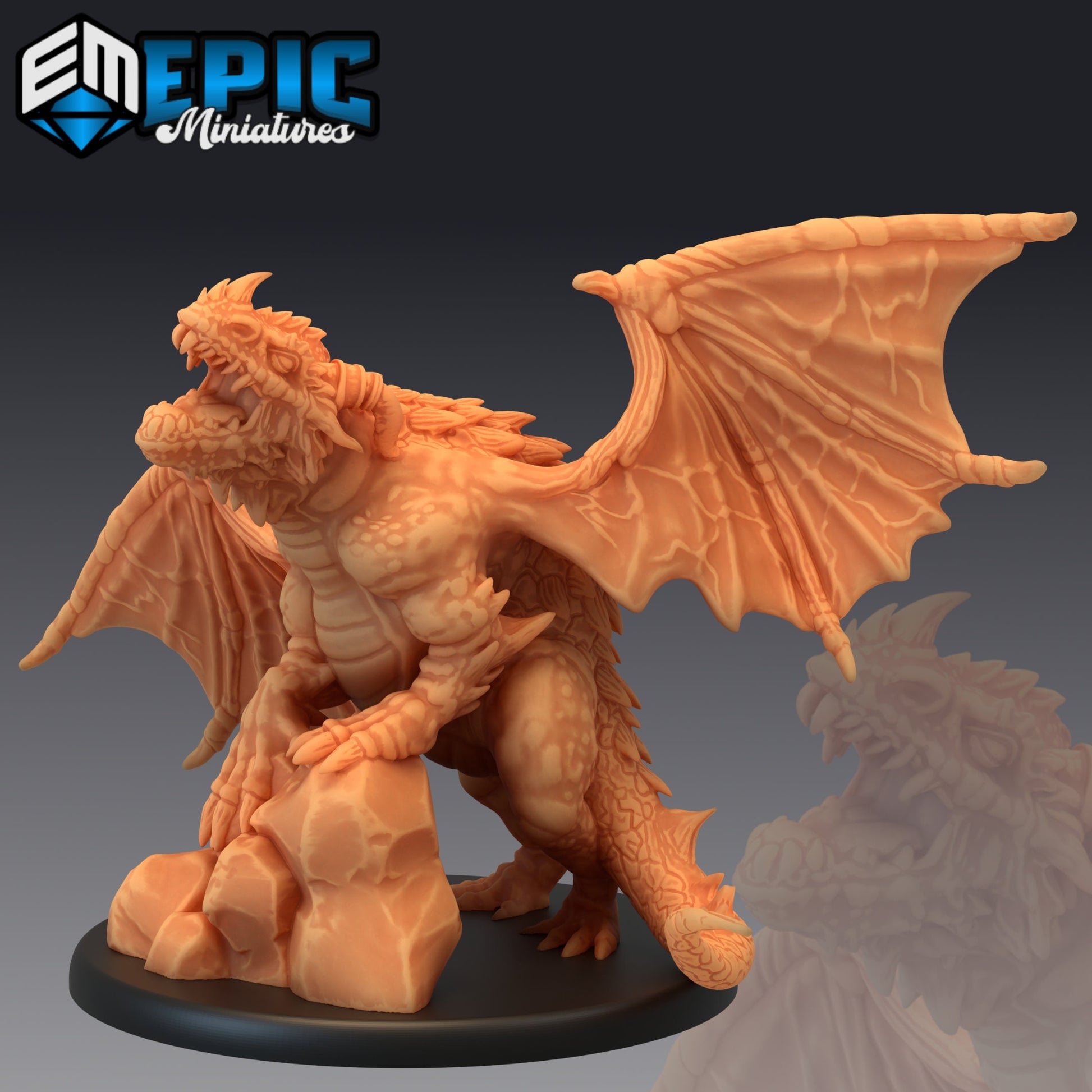 Cave Dragon - Epic Miniatures 
