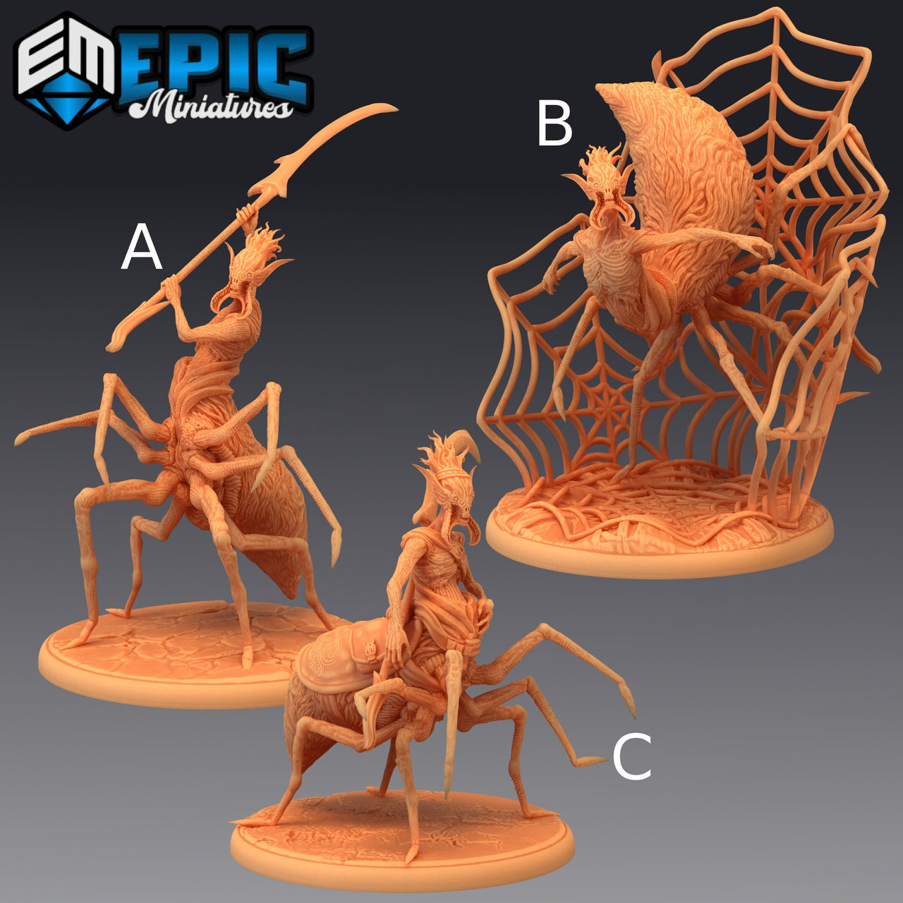 Drider Abomination - Epic Miniatures 