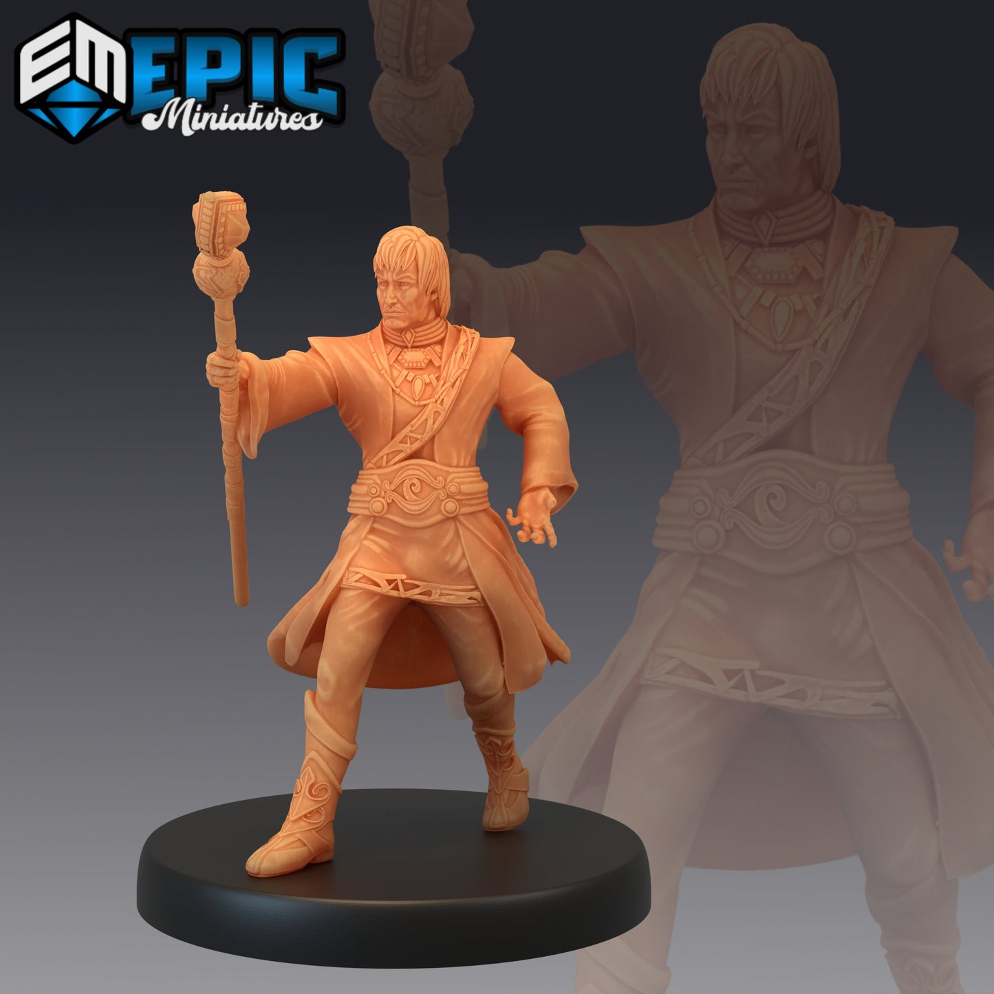 Earth Wizard - Epic Miniatures 
