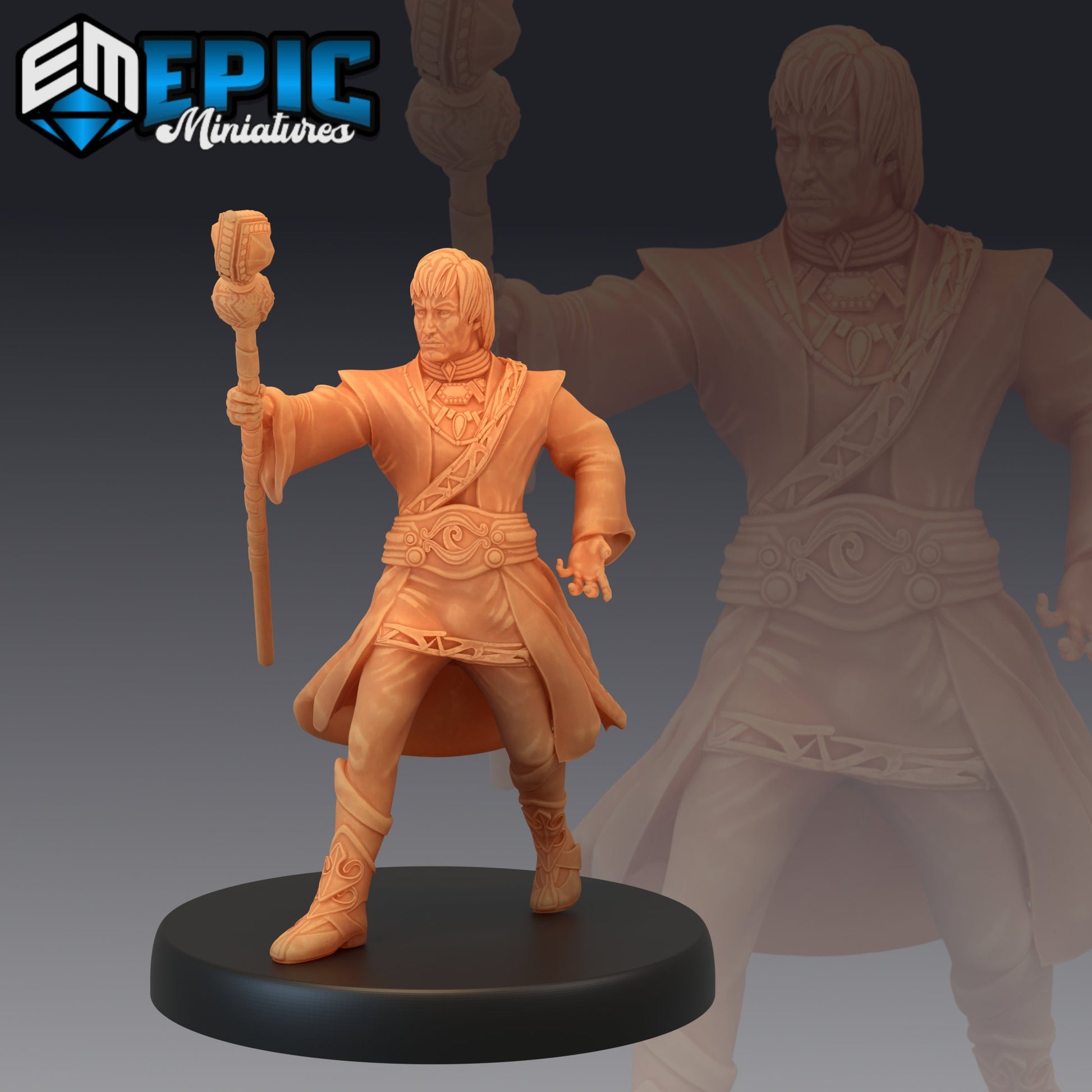 Earth Wizard - Epic Miniatures 